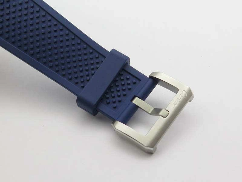 Calibre De Cartier Diver SS RG Blue JJF 1:1 Best Edition On Blue Rubber Strap A23J Contemporary 6283