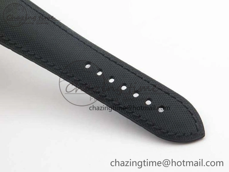 Calibre De Cartier Diver TF 1:1 Best Edition RG Black Dial On Nylon Black Rubber Strap A23J Neat 6278
