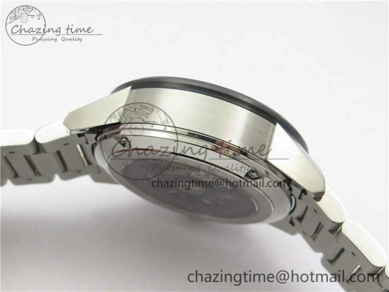 Calibre Heuer 01 Chrono SS XF 1:1 Best Edition Black Dial on SS Bracelet Strap A Refined 9669