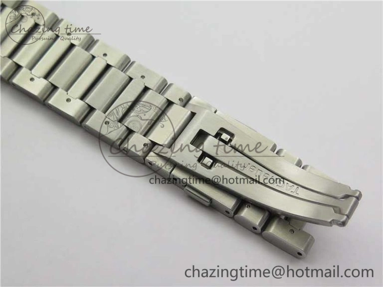 Calibre Heuer 01 Chrono SS XF 1:1 Best Edition Black Dial on SS Bracelet Strap A Refined 9669