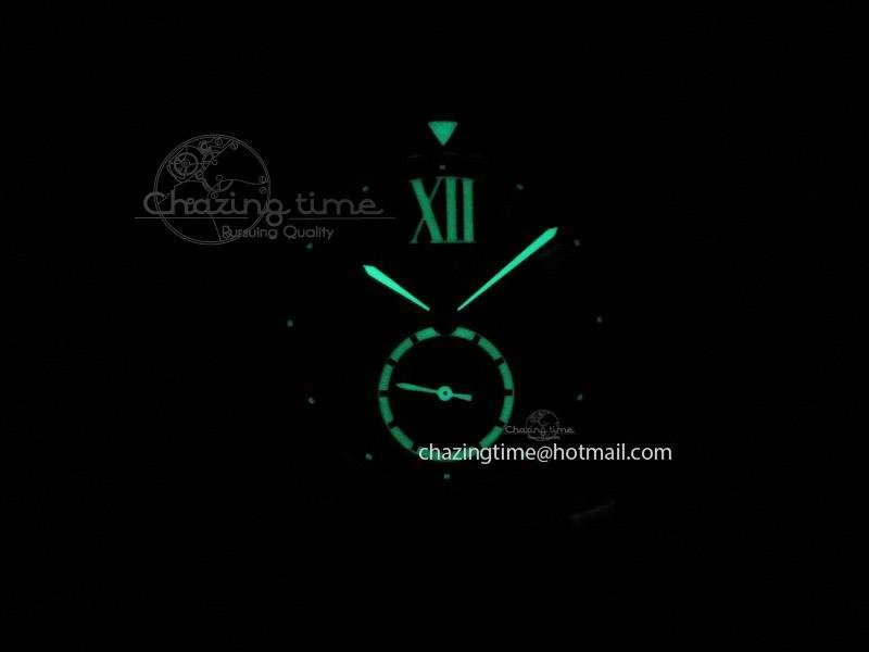 Calibre de Cartier Diver TF 1:1 Best Edition RG Black Dial on Black Rubber Strap MIYOTA Movement TopPick 6370