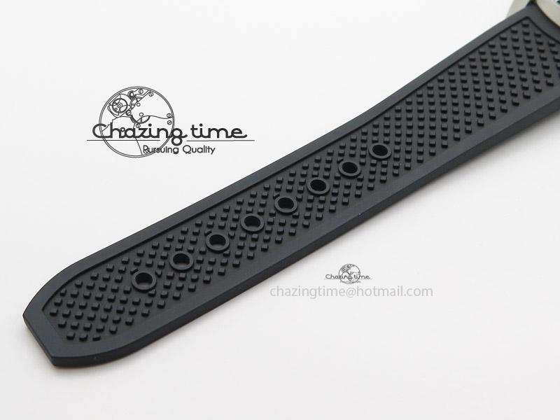 Calibre de Cartier Diver TF 1:1 Best Edition SS Black Dial on Black Rubber Strap MIYOTA Movement MultiPurpose 6374