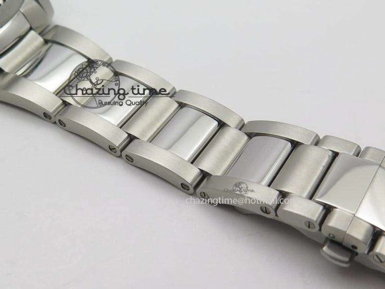 EasyMatch Calibre de Cartier Diver TF 1:1 Best Edition SS Black Dial on SS Bracelet MIYOTA Movement 6362