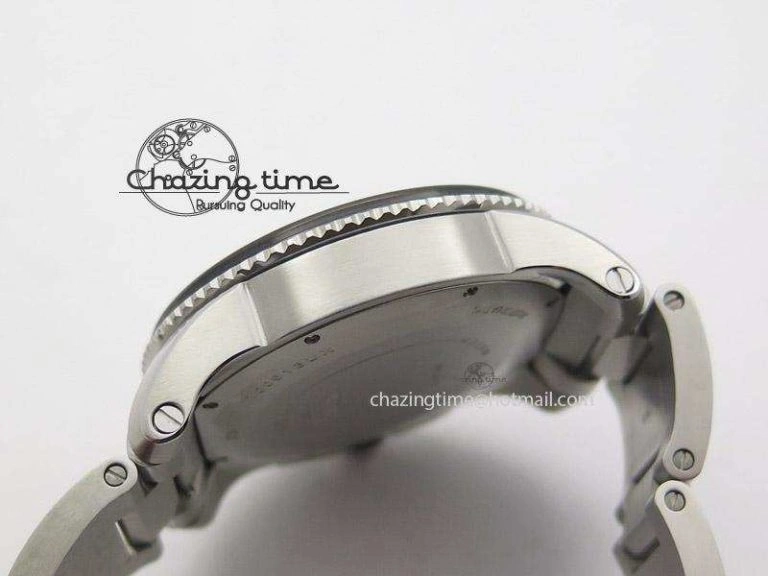 Calibre de Cartier Diver TF 1:1 Best Edition SS White Dial On SS Bracelet MIYOTA Movement Effortless 6363