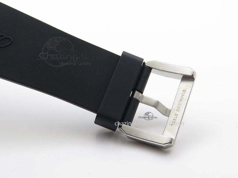 Calibre de Cartier Diver TF 1:1 Best Edition SS RG White Dial on Black Rubber Strap MIYOTA Movement SmoothTexture 6371