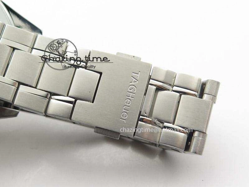 Practical Carrera Calibre 1887 Chrono V6F 1:1 Best Edition White Dial On SS Bracelet CAL 9713