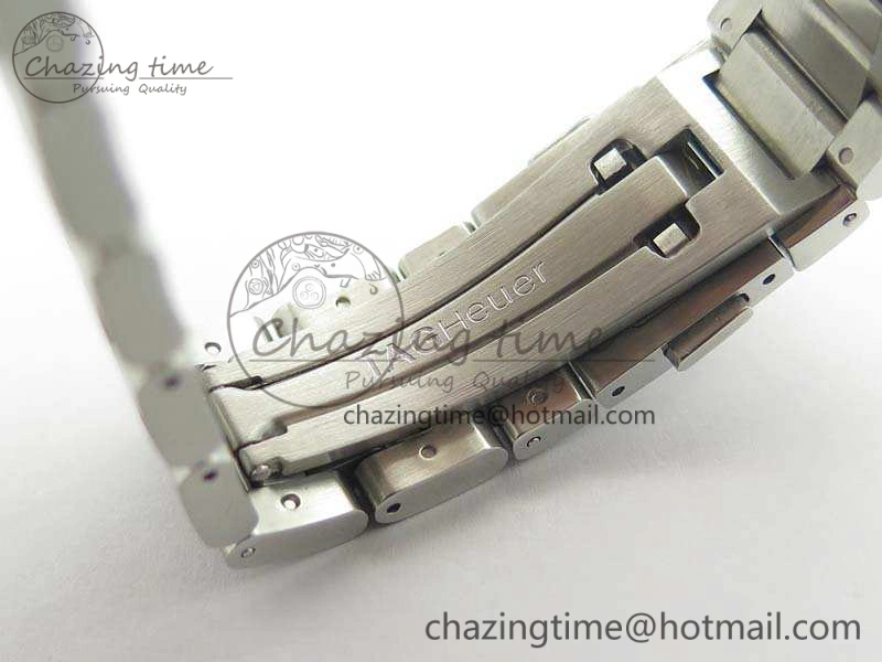 Carrera Calibre 1887 Day-Date SS V6F 1:1 Best Edition Ceramic Bezel Gray Dial On SS Bracelet A EasyMatch 9687