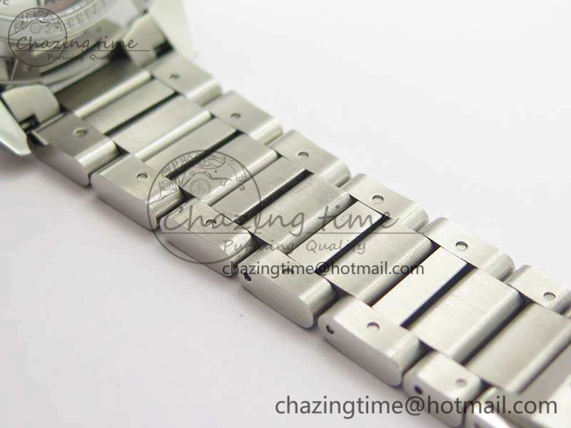 Carrera Calibre 1887 Day-Date SS V6F 1:1 Best Edition Ceramic Bezel Gray Dial On SS Bracelet A EasyMatch 9687