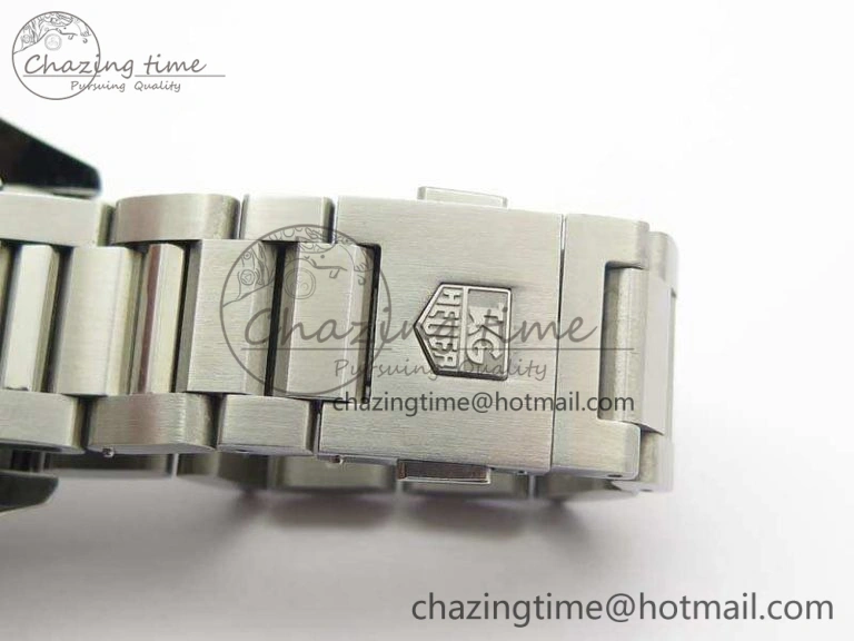 Carrera Calibre 1887 Day-Date SS V6F 1:1 Best Edition Ceramic Bezel Gray Dial On SS Bracelet A EasyMatch 9687
