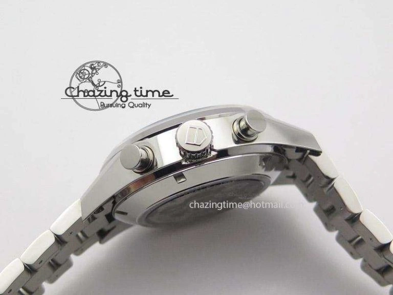 Carrera Calibre 1887 SpaceX Chrono V6F 1:1 Best Edition On SS Bracelet CAL Refined 9716