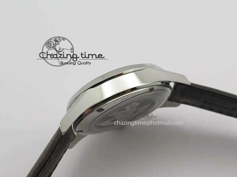 DailyWear Carrera Day-Date Automatic SS White Dial RG Markers On Brown Leather Strap A 9696