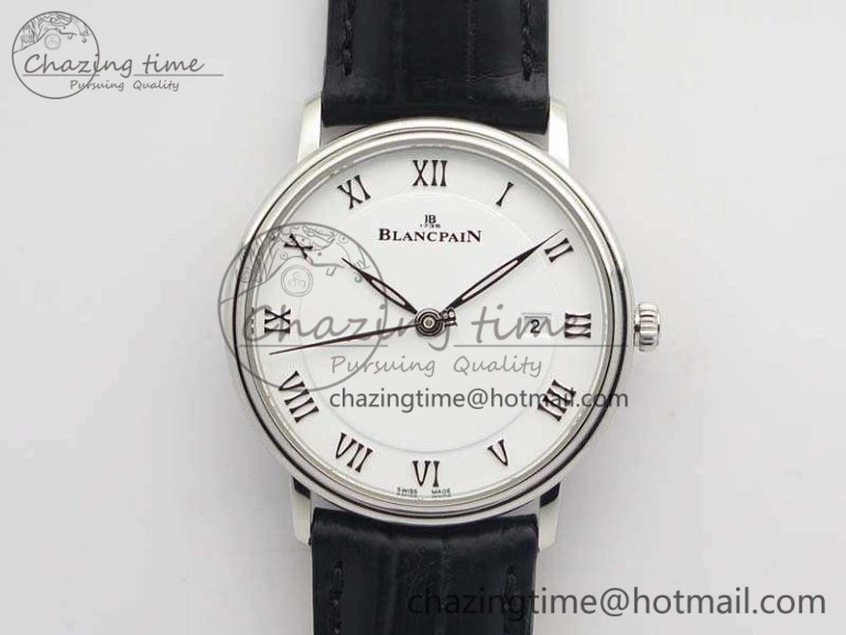 Tailored Carrousel Tourbillon SS Caseback White Dial On Black Leather Strap 5312