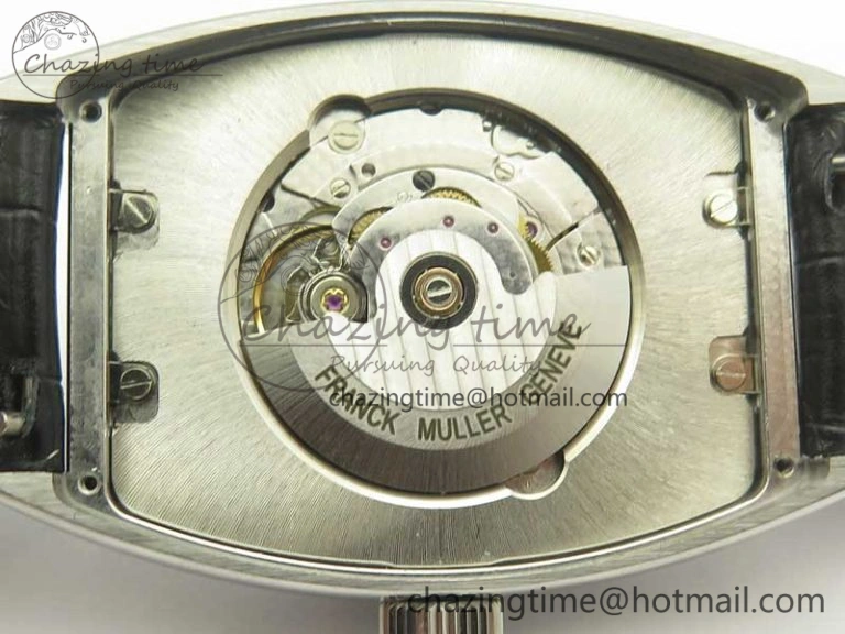Casablanca 8880 Automatique SS GF 1:1 Best Edition Full Diamonds on Black Leather Strap A Lightweight 6583