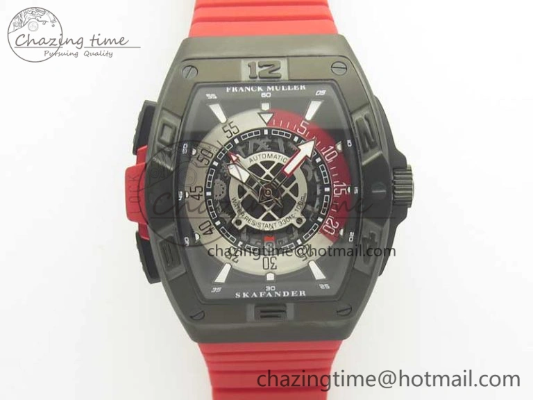Casablanca Date SS GF 1:1 Best Edition Black Dial On Leather Strap A Upgraded 6596