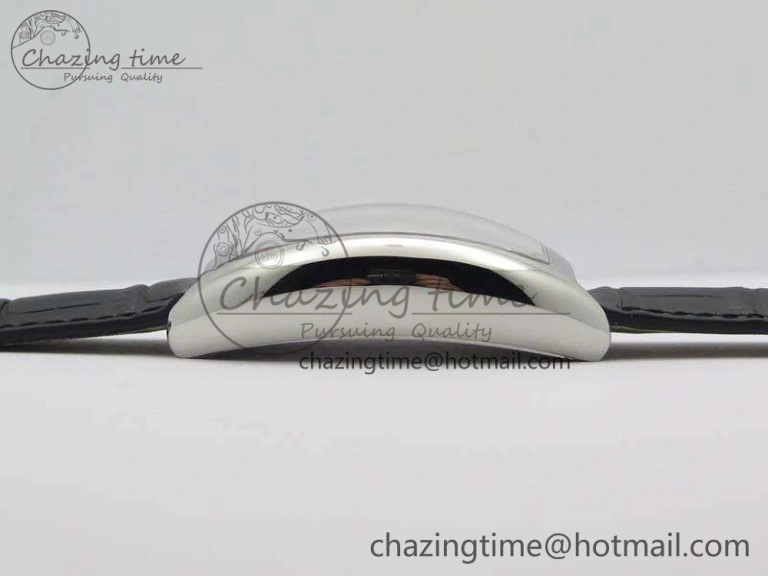 Casablanca SS TW 1:1 Best Edition Black Dial On Black Leather Strap A Flexible 6597