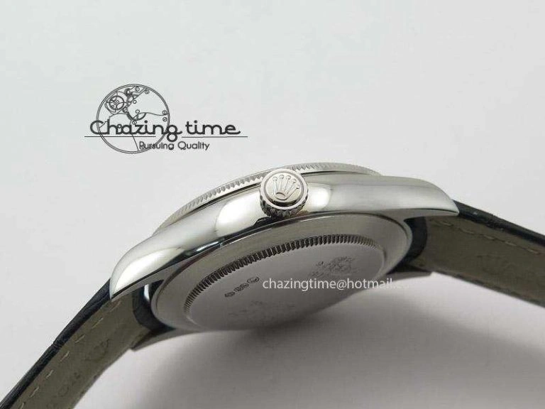 Cellini 50505 SS White Dial on Black Leather Strap A2824 BP Maker Unique 4044