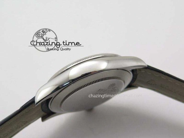 Cellini 50505 SS White Dial on Black Leather Strap A2824 BP Maker Unique 4044