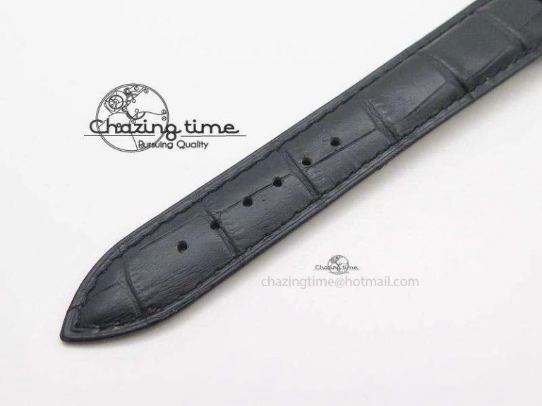 Cellini 50505 SS White Dial on Black Leather Strap A2824 BP Maker Unique 4044