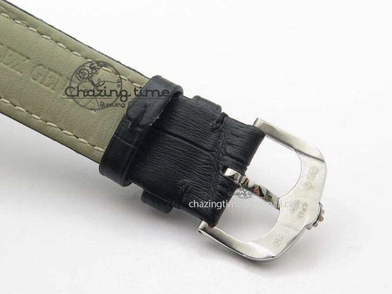 Cellini 50505 SS White Dial on Black Leather Strap A2824 BP Maker Unique 4044
