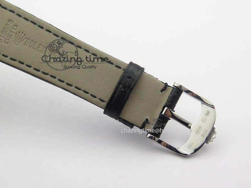 Cellini 50509 MK Best Edition SS White Roman Dial On Black Leather Strap A3121 V SportInspired 3704