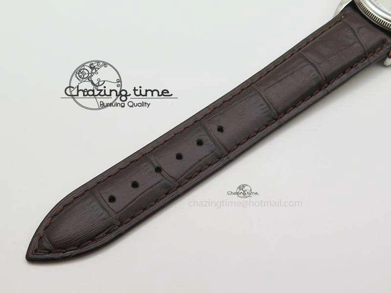 Cellini 50509 SS Sliver Dial On Brown Leather Strap A2813 BP Maker Durable 4036