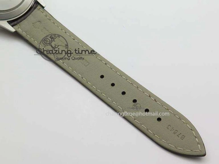 Cellini 50509 SS Sliver Dial On Brown Leather Strap A2813 BP Maker Durable 4036