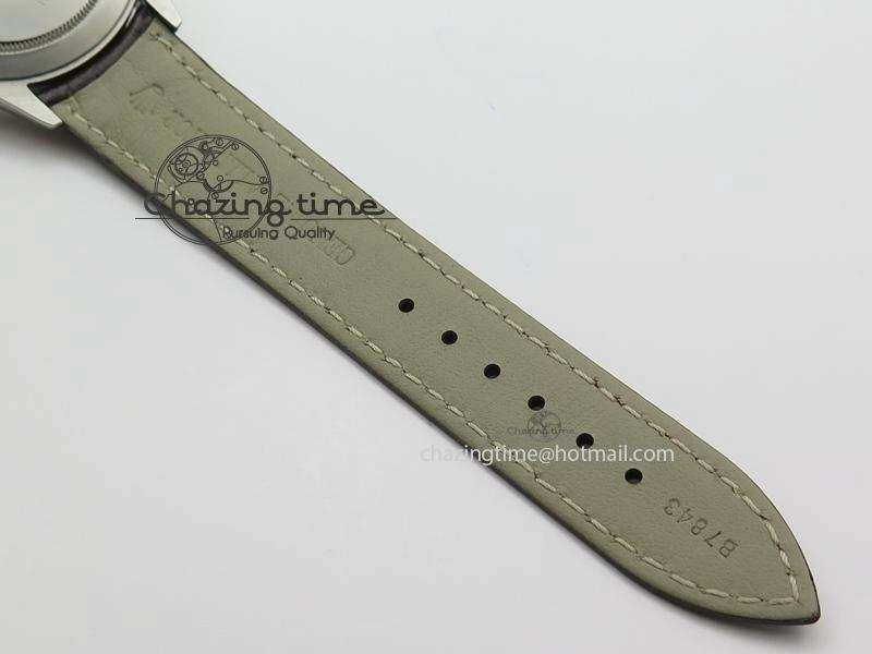 Cellini 50509 SS Sliver Dial On Brown Leather Strap A2813 BP Maker Durable 4036