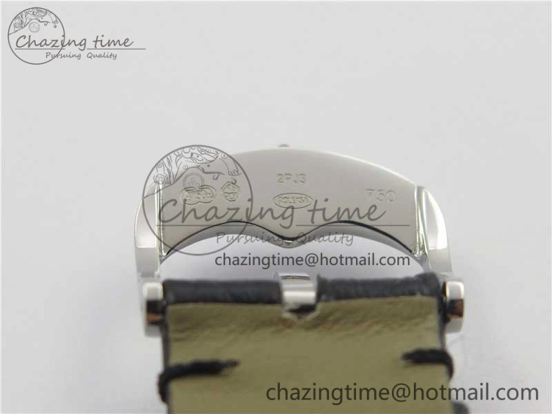 SmoothTexture Cellini 50519 Real Date SS BP Maker Best Edition Black Dial Sticks Markers on Black Leather Strap SA 3087