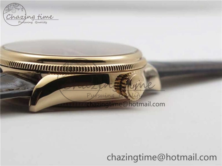 Cellini 50535 Moon RG KZF Best Edition White Dial on Brown Leather Strap A3195 ( Free Tool) Stylish 2922