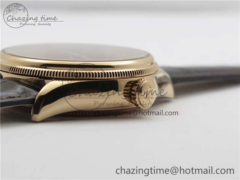 Cellini 50535 Moon RG KZF Best Edition White Dial on Brown Leather Strap A3195 ( Free Tool) Stylish 2922