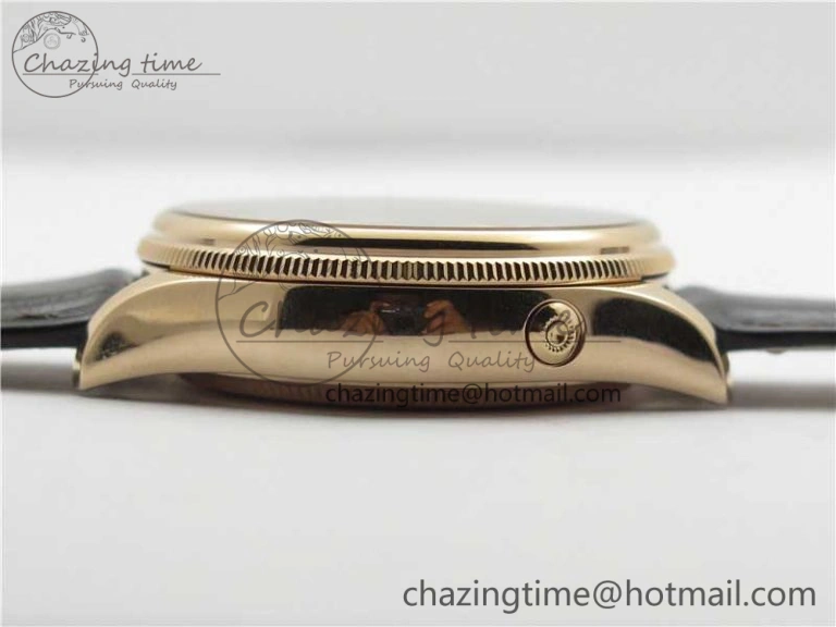 Cellini 50535 Moon RG KZF Best Edition White Dial on Brown Leather Strap A3195 ( Free Tool) Stylish 2922