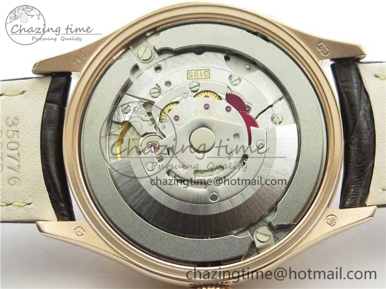 Cellini 50535 Moon RG KZF Best Edition White Dial on Brown Leather Strap A3195 ( Free Tool) Stylish 2922