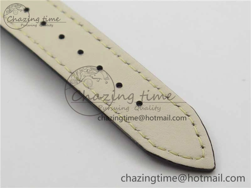Cellini 50535 Moon RG KZF Best Edition White Dial on Brown Leather Strap A3195 ( Free Tool) Stylish 2922