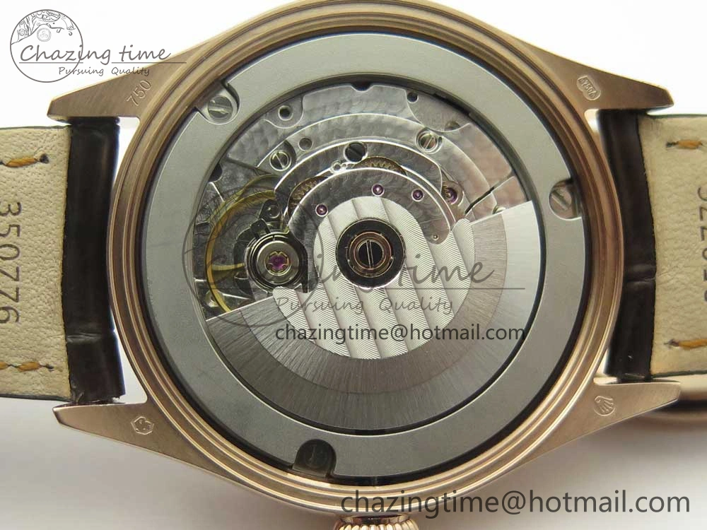 TravelReady Cellini 50535 Moon RG RXW Best Edition White Dial on Brown Leather Strap A 3332