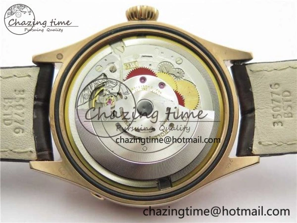 Cellini 50535 Moonphase RG GMF Best Edition White Dial on Brown Leather Strap A NewStyle 2634