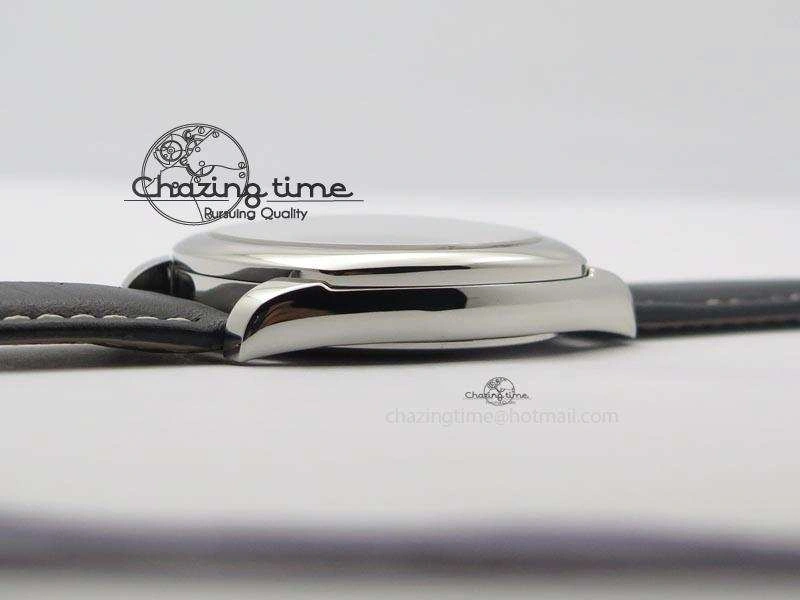Lightweight Cellini Date SS Black Dial Numeral And Stick Markers On Black Leather Strap A 3890