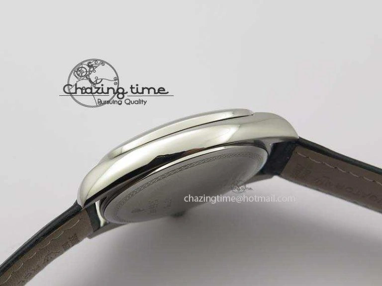 Lightweight Cellini Date SS Black Dial Numeral And Stick Markers On Black Leather Strap A 3890