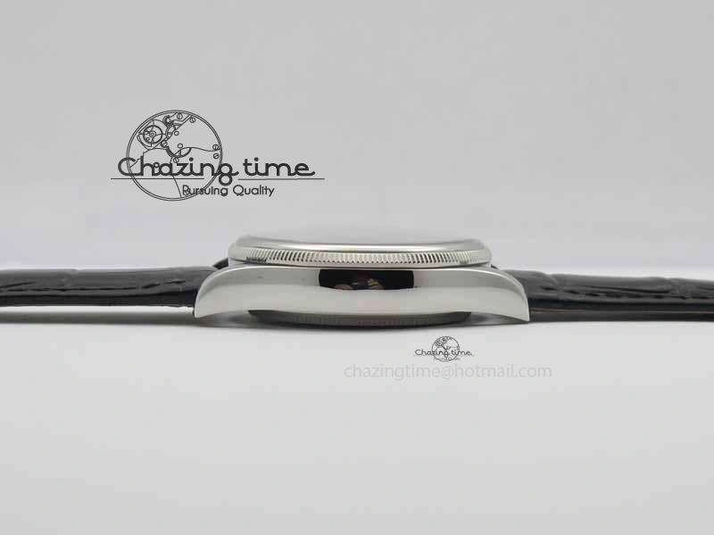 StreetReady Cellini Date VF Best Edition SS Black Dial Stick Markers On Black Leather Strap A 3725