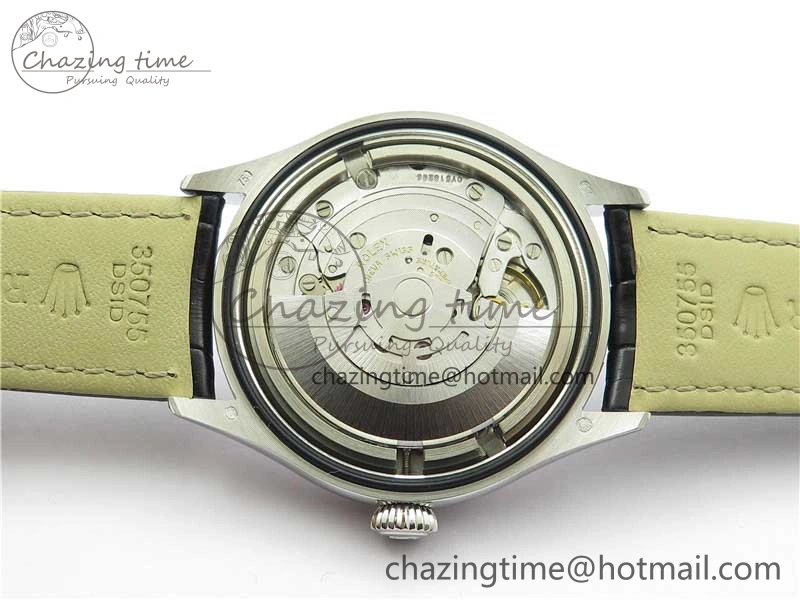 Minimalist Cellini SS KZF 1:1 Best Edition Black Dial on Black Leather Strap SA 2782