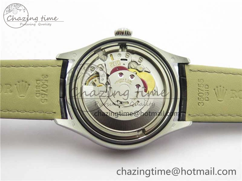 Cellini SS KZF 1:1 Best Edition White Dial Roman Markers on Black Leather Strap SA Unisex 2780