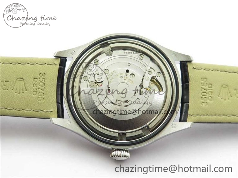 Cellini SS KZF 1:1 Best Edition White Dial Roman Markers on Black Leather Strap SA Unisex 2780
