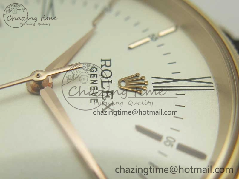 Cellini Time 50509 RG MKF Best Edition White Dial Roman Marker on Brown Leather Strap A3132 V Reliable 3407