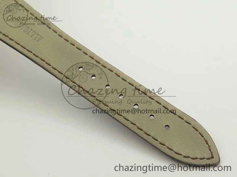 Cellini Time 50509 RG MKF Best Edition White Dial Sticks Marker on Brown Leather Strap A3132 V HighQuality 3405
