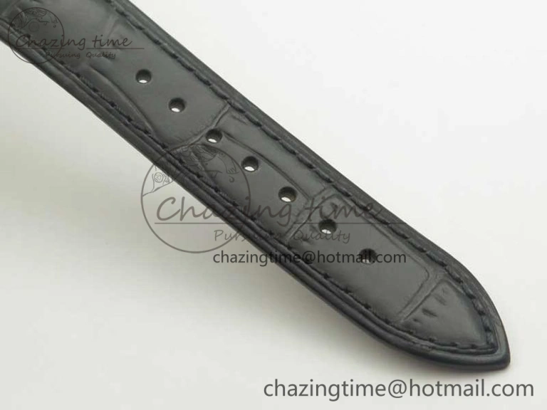 SportInspired Cellini Time 50509 SS MKF Best Edition Black Dial Roman Marker on Black Leather Strap A3132 V 3408
