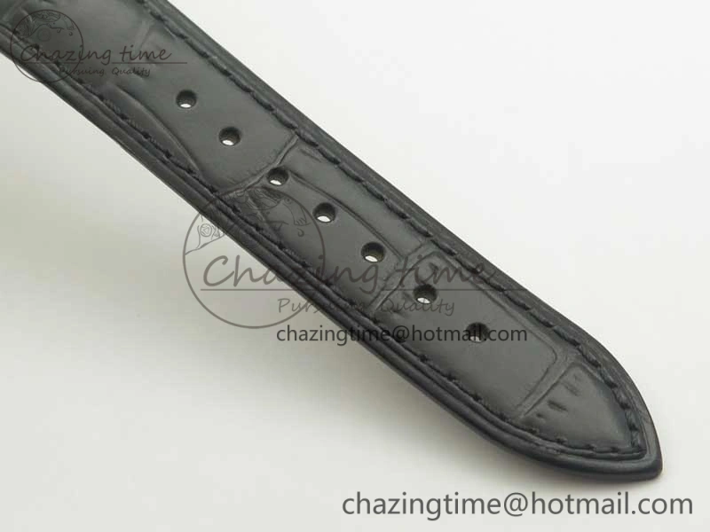 SportInspired Cellini Time 50509 SS MKF Best Edition Black Dial Roman Marker on Black Leather Strap A3132 V 3408