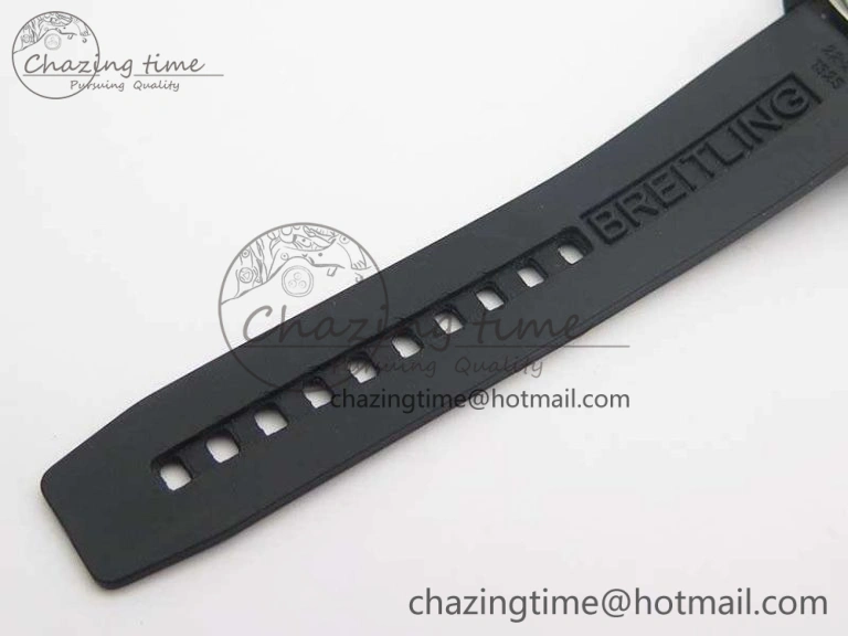 Versatile Challenger Chronograph SS White Dial On Rubber Strap A7750 (Free Rubber Strap) 5678
