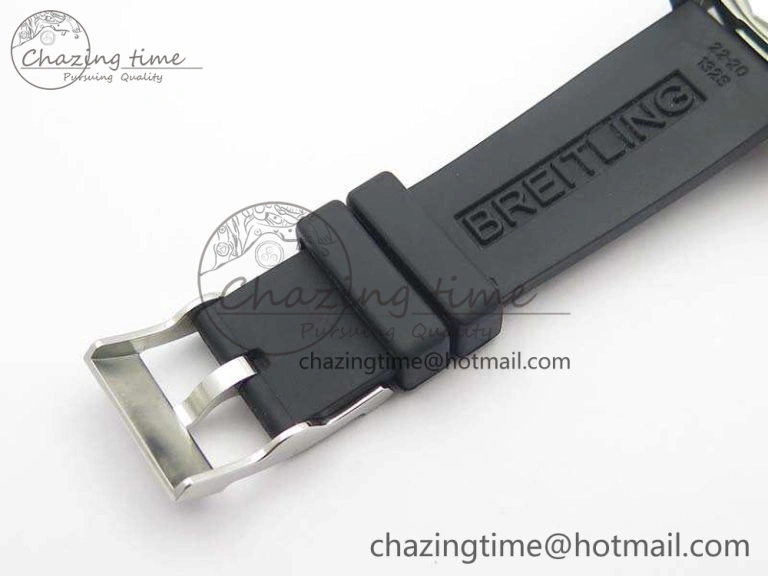 Versatile Challenger Chronograph SS White Dial On Rubber Strap A7750 (Free Rubber Strap) 5678