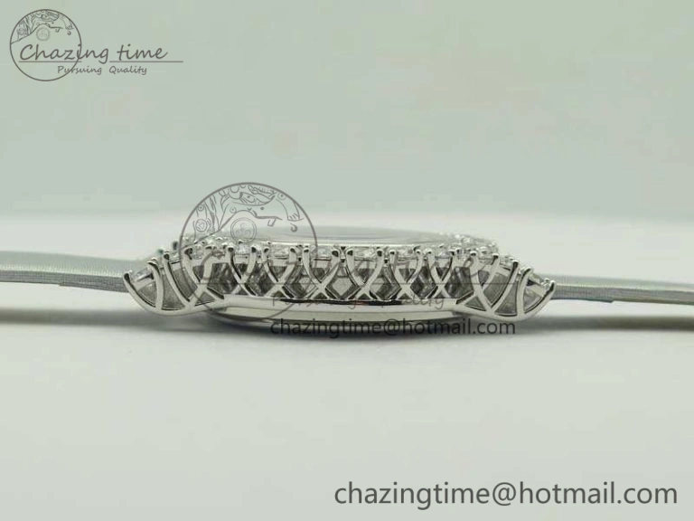 UrbanStyle Chopard 139419 Diamonds Ladies SS White MOP Diamond Dial Miyota 6399