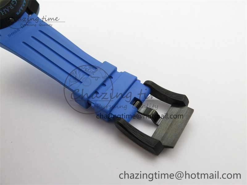 Chronofighter Superlight JKF 1:1 Best Edition on Blue Rubber Strap A Reliable 6655