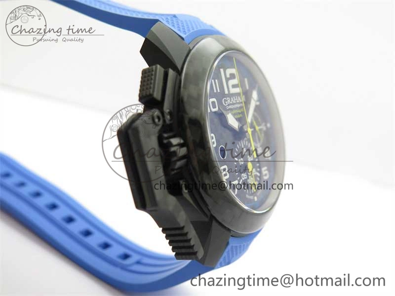 Chronofighter Superlight JKF 1:1 Best Edition on Blue Rubber Strap A Reliable 6655